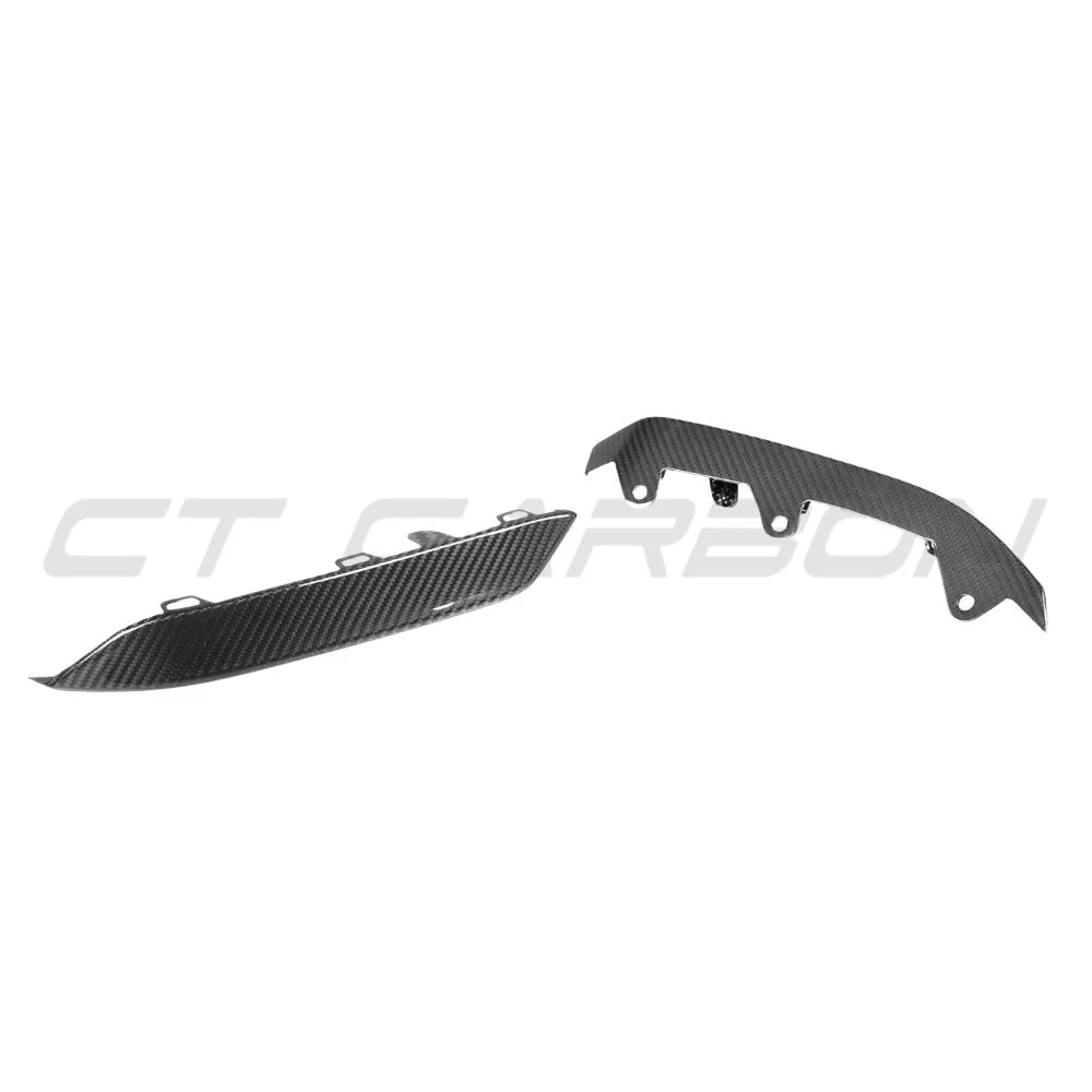 BMW M8 F91/F92/F93 2019+ CARBON FIBRE LOWER FRONT BUMPER TRIM - Image 6