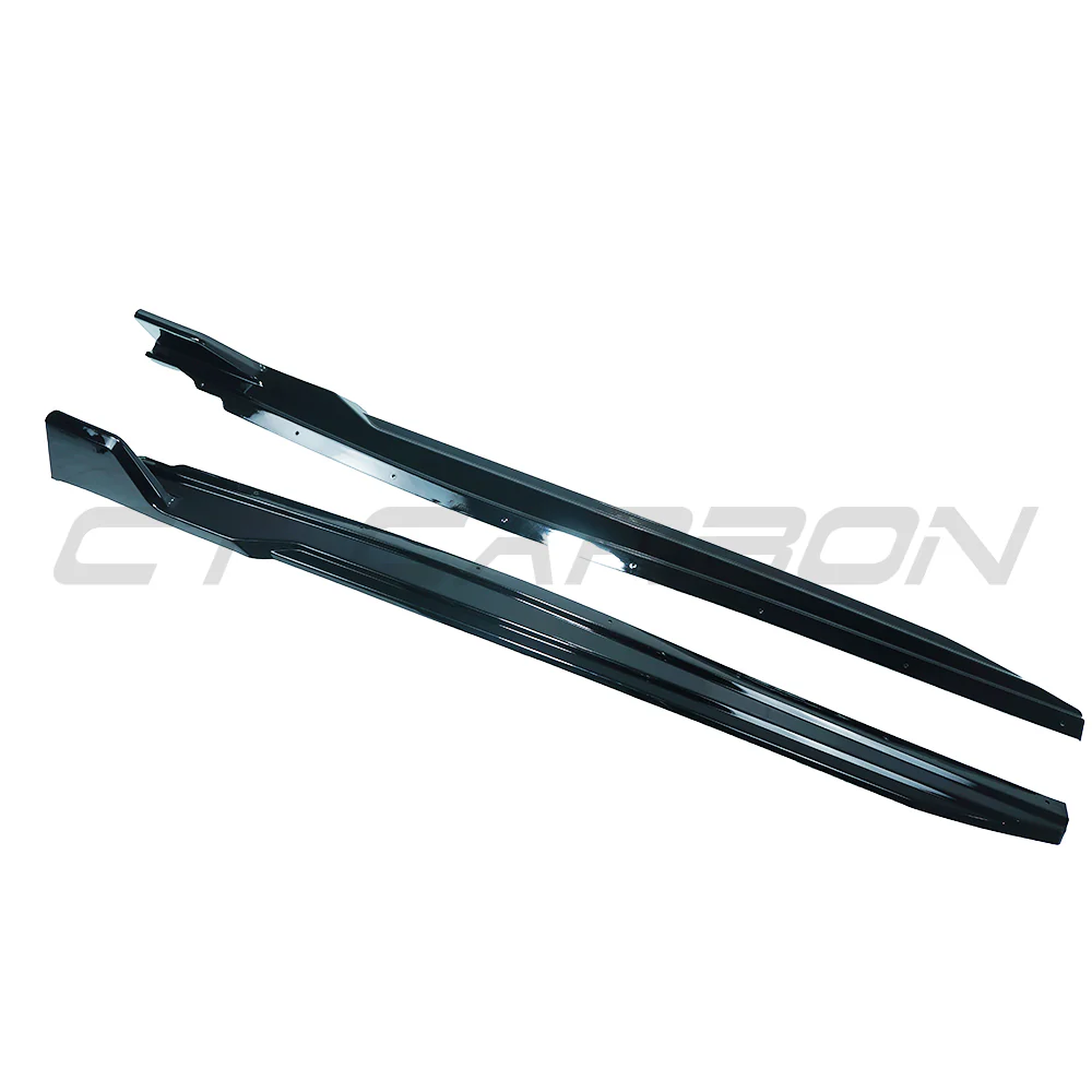 BMW U10 X2 2023+ GLOSS BLACK SIDE SKIRTS - Image 2