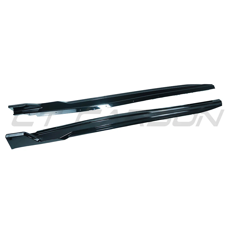 BMW U10 X2 2023+ GLOSS BLACK SIDE SKIRTS - Image 3