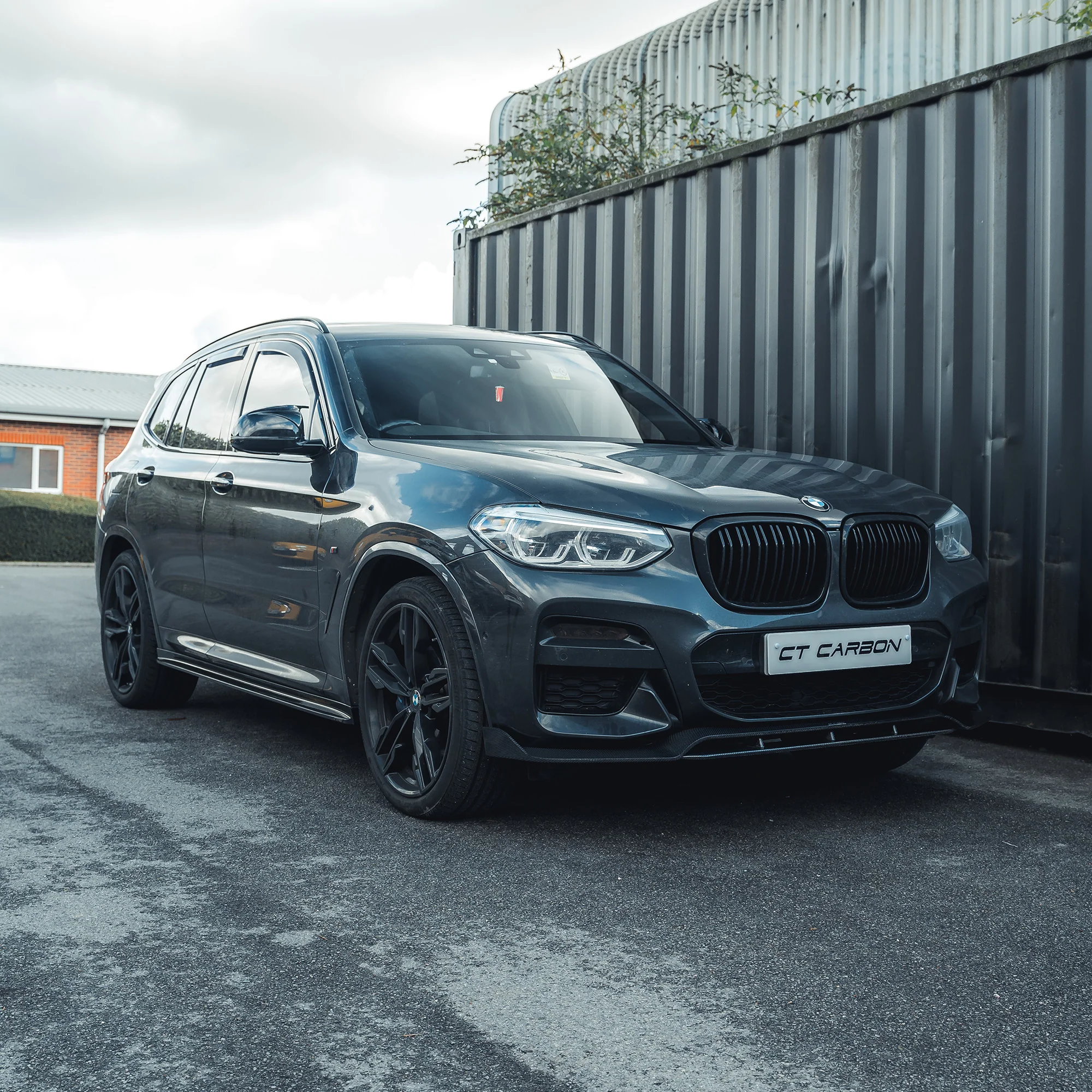BMW X3 G01 2017-2021 PRE LCI CARBON FIBRE SPLITTER - Image 2