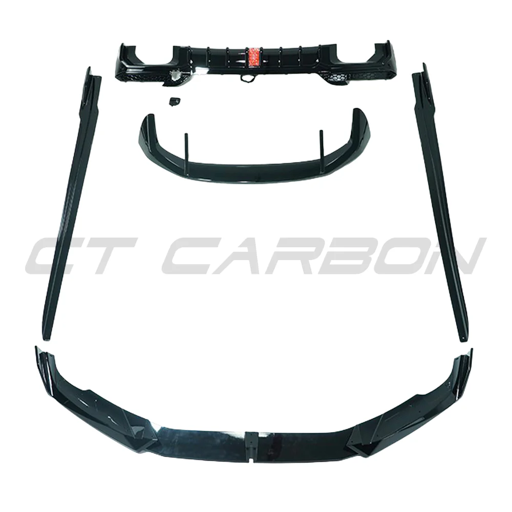 BMW X3 G01 & G08 2021-2024 FULL GLOSS BLACK KIT WITH TIPS - Image 2