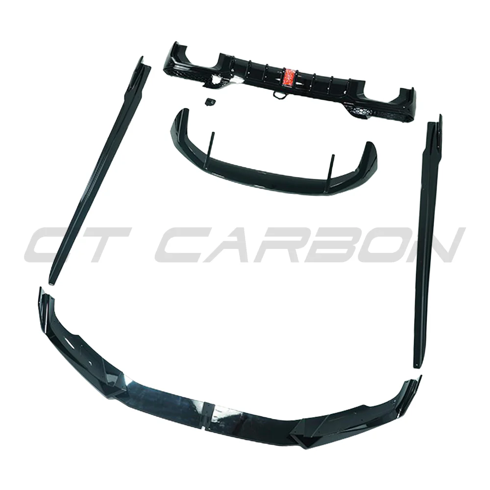BMW X3 G01 & G08 2021-2024 FULL GLOSS BLACK KIT WITH TIPS - Image 3