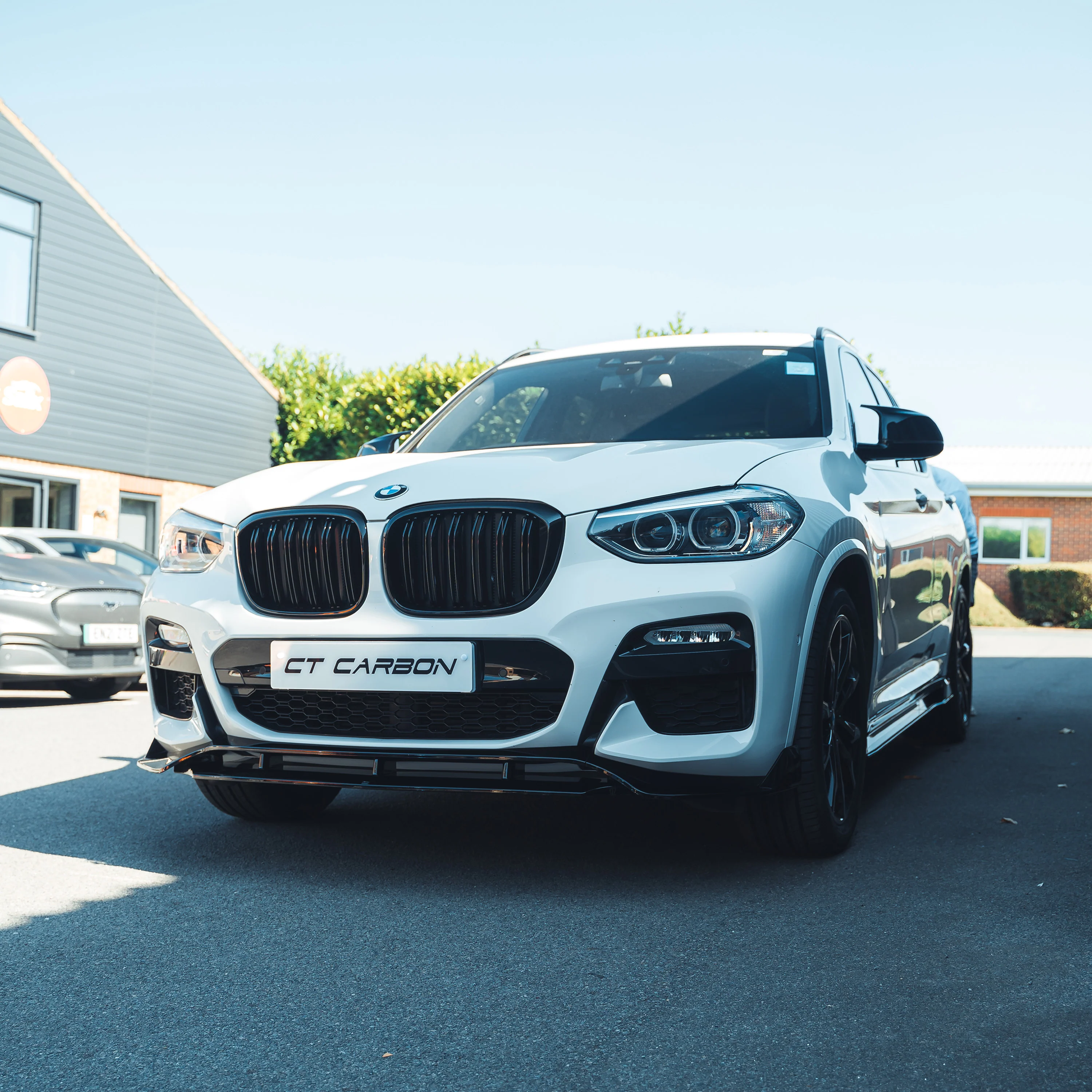 BMW X3 G01 2017-2020 FULL GLOSS BLACK KIT WITH TIPS - Image 2