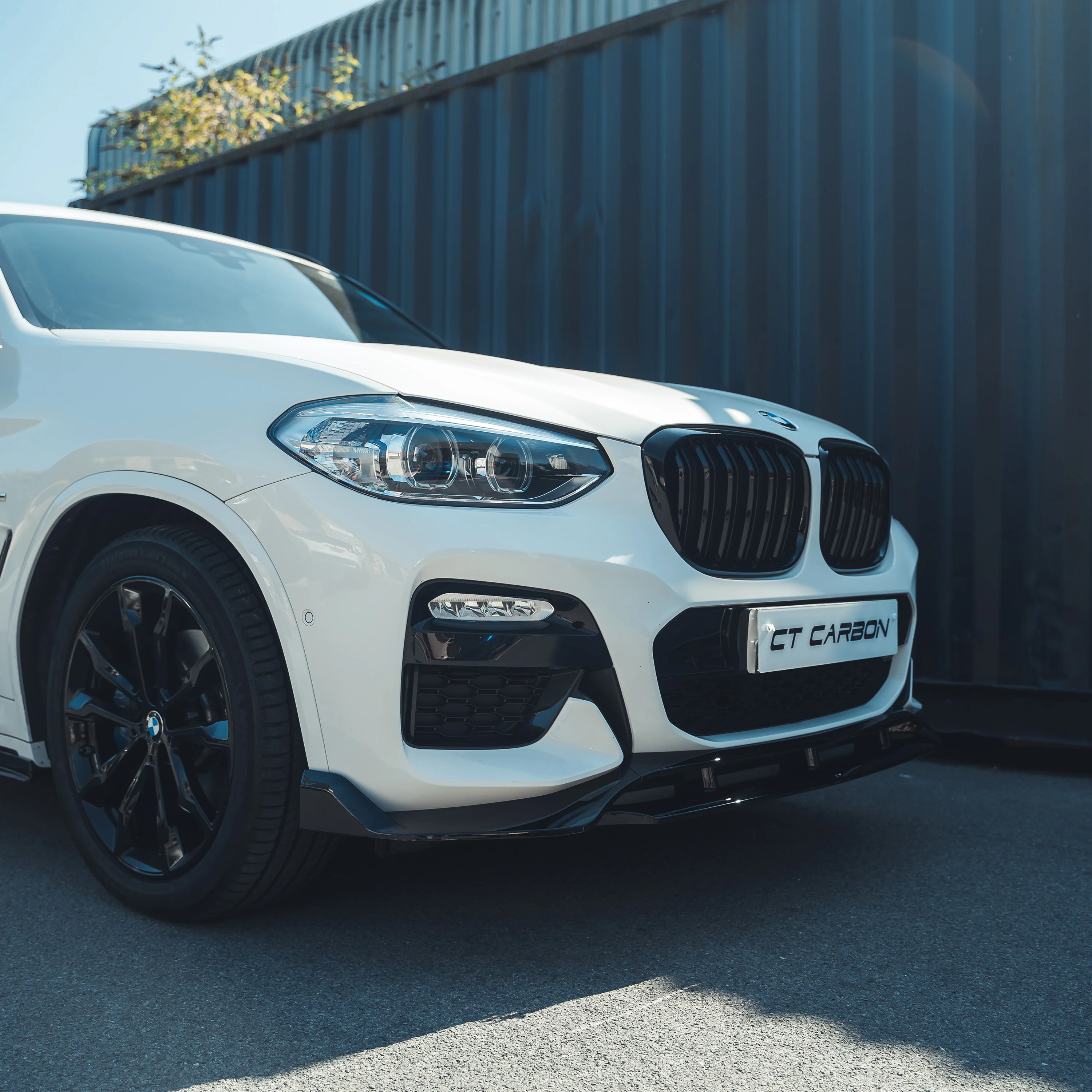 BMW X3 G01 2017-2020 FULL GLOSS BLACK KIT WITH TIPS - Image 3