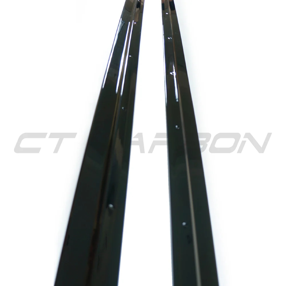 BMW X5 2014-2018 F15 GLOSS BLACK FULL LENGTH SIDE SKIRTS - Image 3