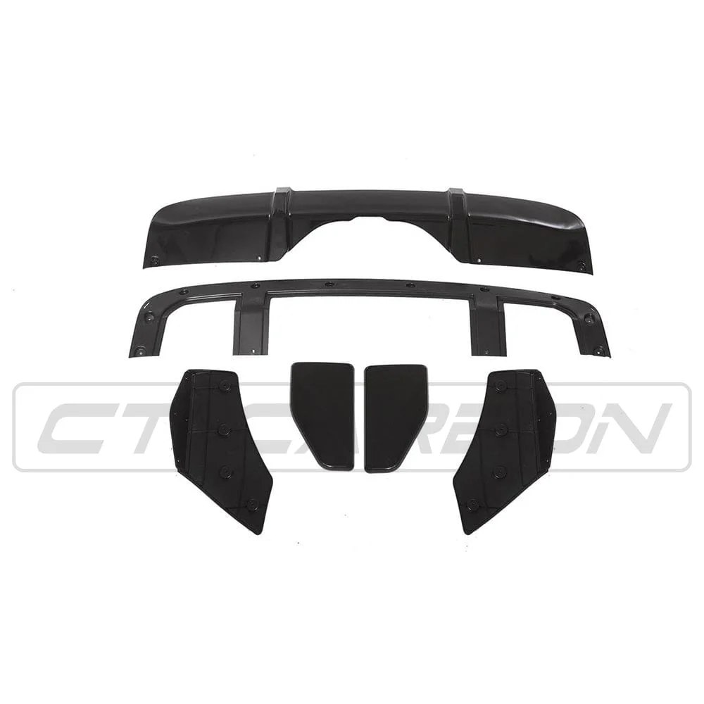 BMW X5 F15 2014-2018 GLOSS BLACK KIT - V2 - Image 10