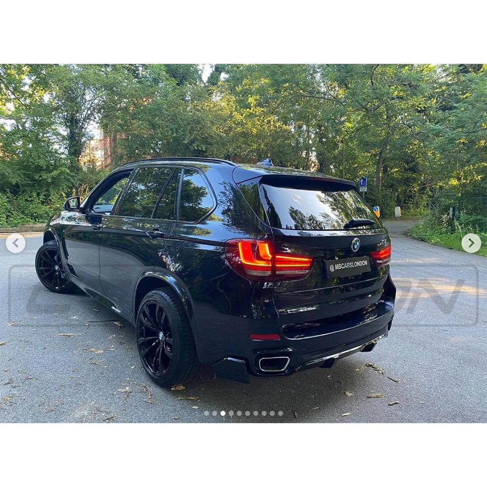 BMW X5 F15 2014-2018 GLOSS BLACK KIT - V2 - Image 3