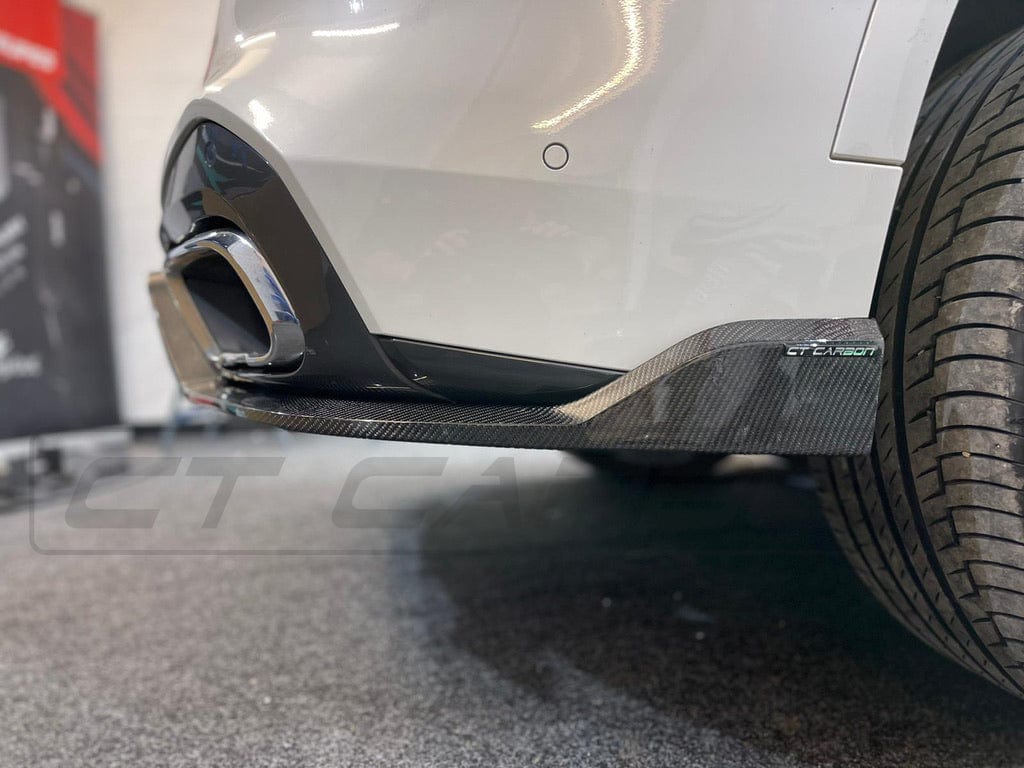 BMW X5 G05 2018-2023 PRE-LCI CARBON FIBRE DIFFUSER - CT DESIGN - Image 4