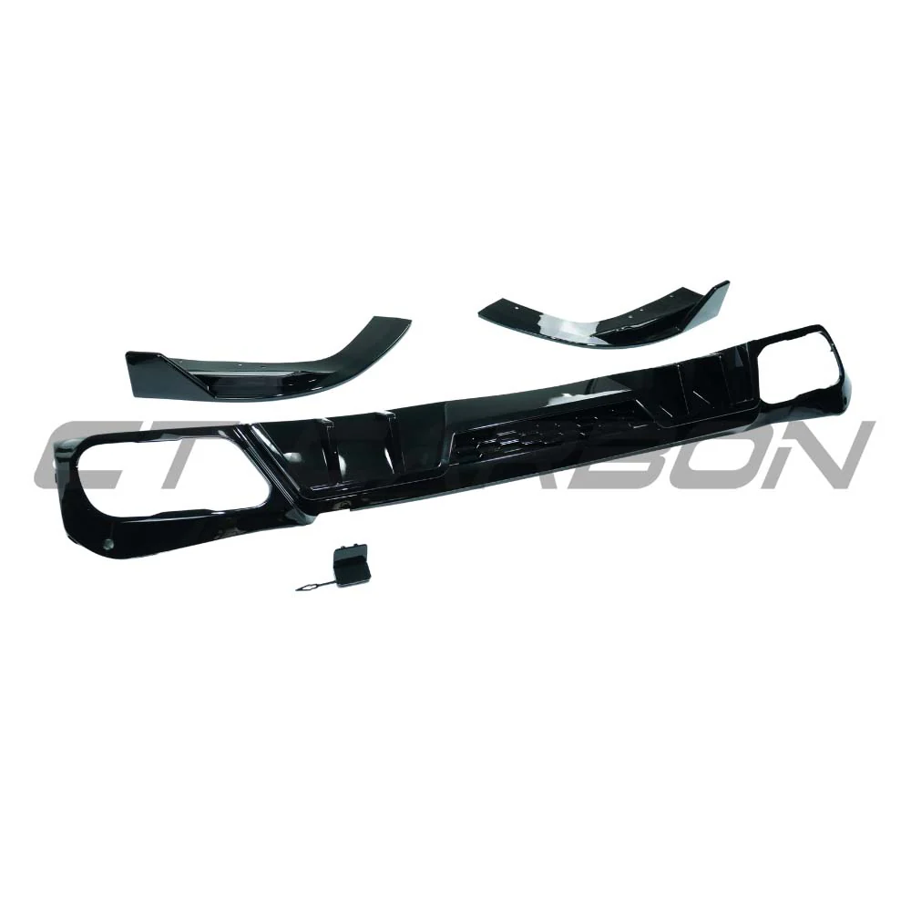 BMW X5 G05 2018+ GLOSS BLACK DIFFUSER - V2 - Image 3