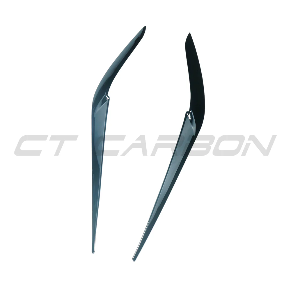 BMW X5 G05 & F95 X5M GLOSS BLACK HEADLIGHT EYEBROWS/EYELIDS - Image 4