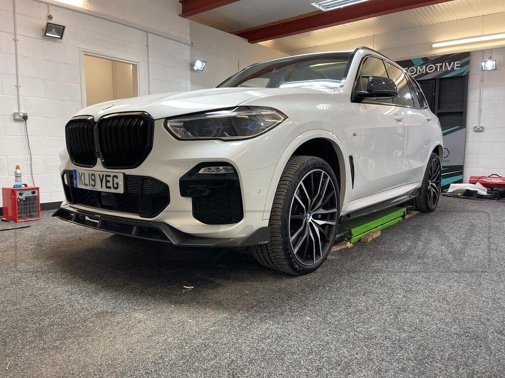 BMW X5 G05 PRE LCI CARBON FIBRE SPLITTER - CT DESIGN - Image 8