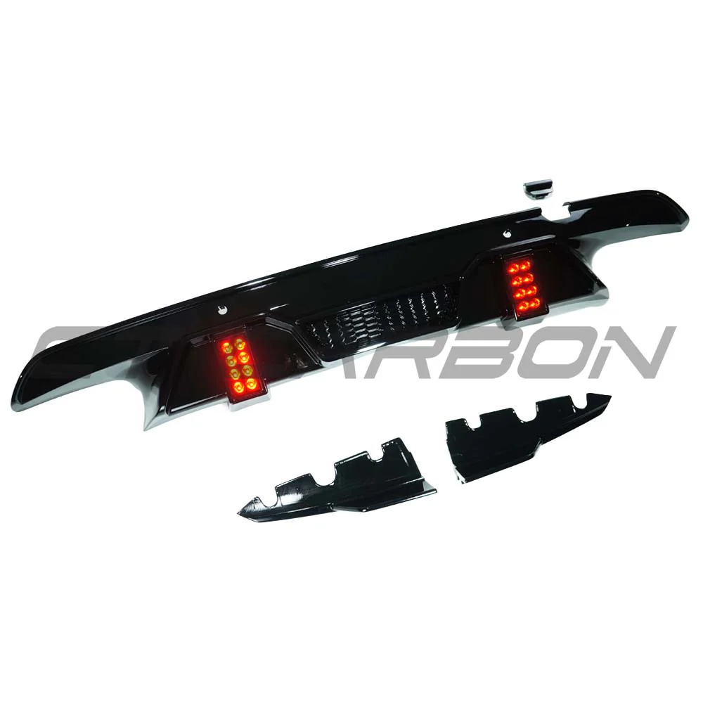 BMW X5M F95 2019+ GLOSS BLACK LED DIFFUSER V2 - Image 2