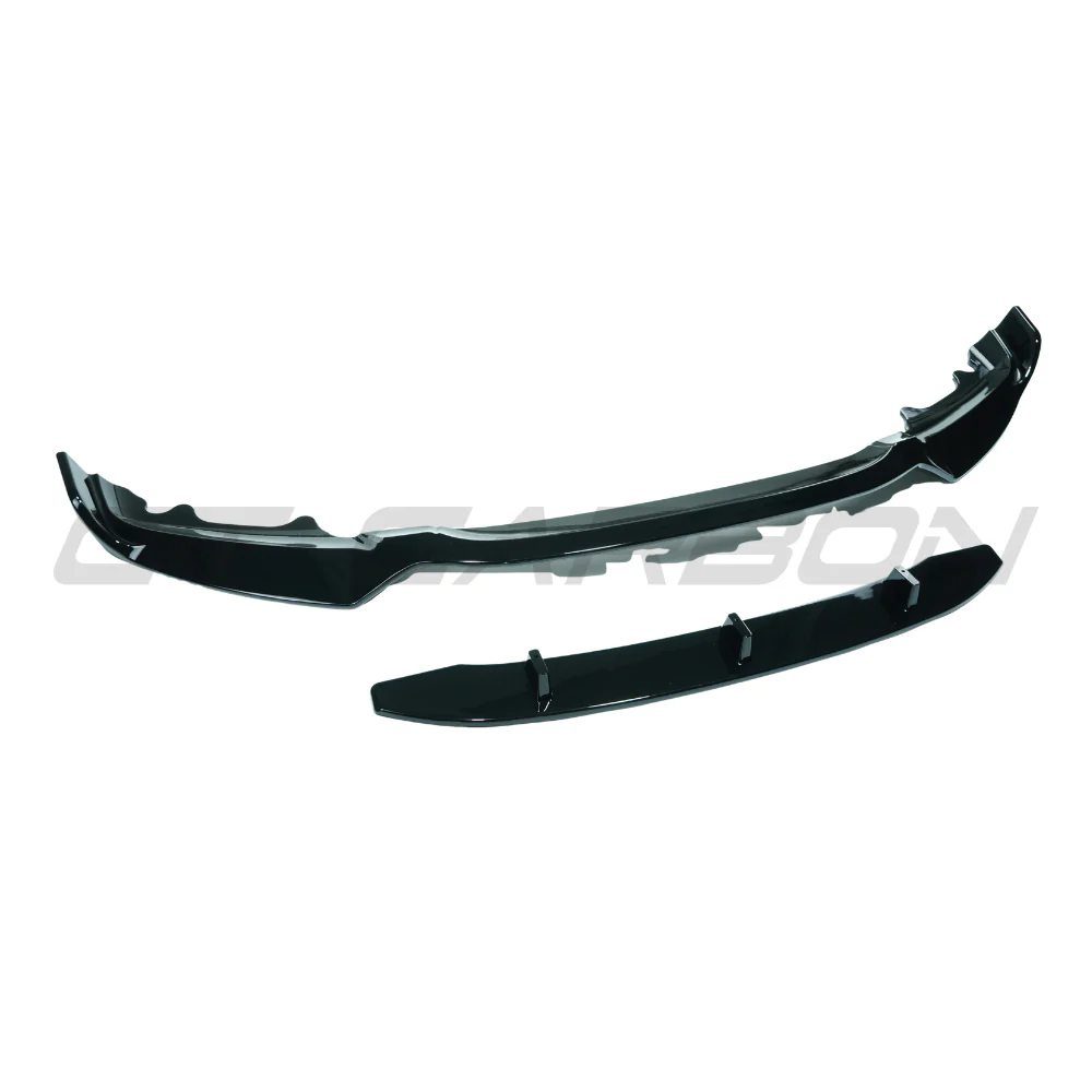 BMW X6 F16 2014-2018 GLOSS BLACK SPLITTER - Image 4