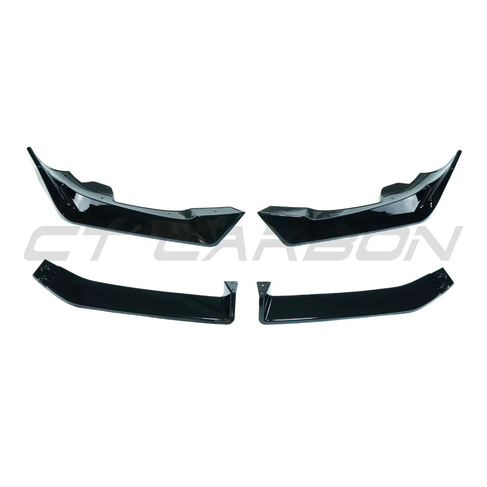 BMW X6 G06 2023+ LCI GLOSS BLACK SPLITTER - V1 - Image 4