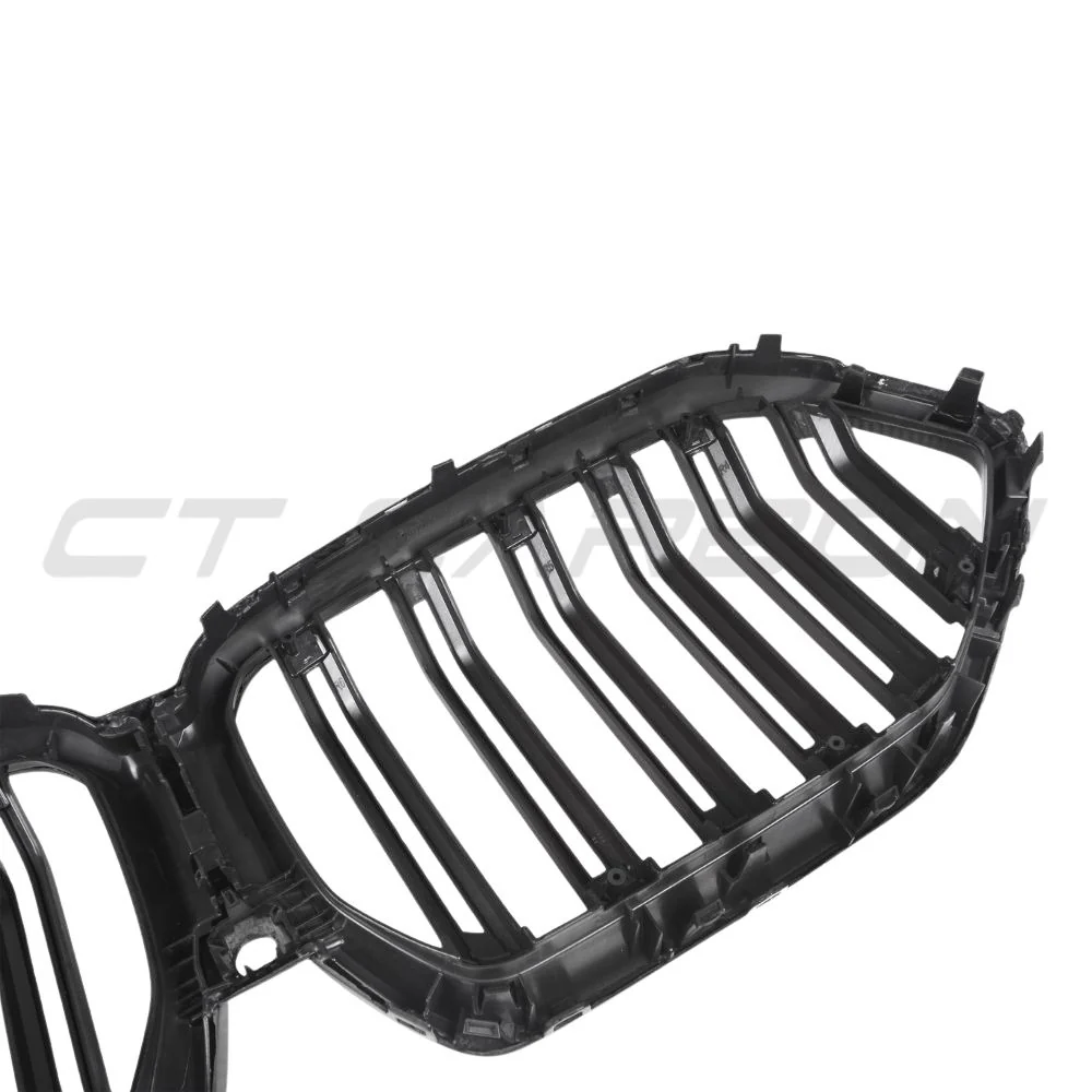 BMW X6 G06 2023+ LCI DOUBLE SLAT PRE PREG CARBON FIBRE GRILLE - Image 3