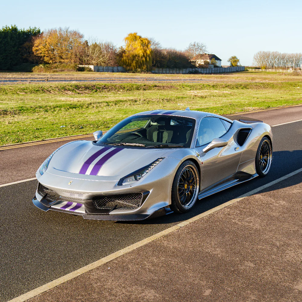 FERRARI 488 PISTA CARBON FIBRE SPLITTER - CT DESIGN - Image 4