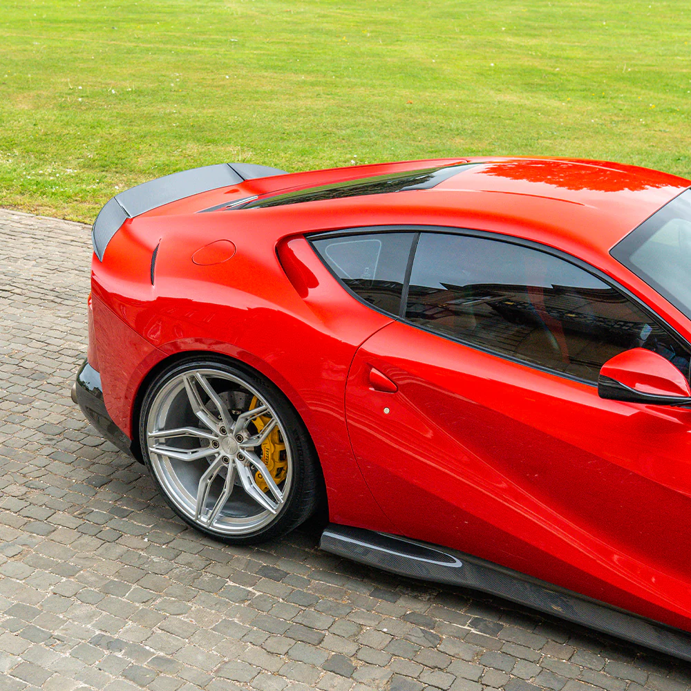 FERRARI 812 SUPERFAST & GTS CARBON FIBRE SIDE SKIRT EXTENSION - CT DESIGN - Image 2