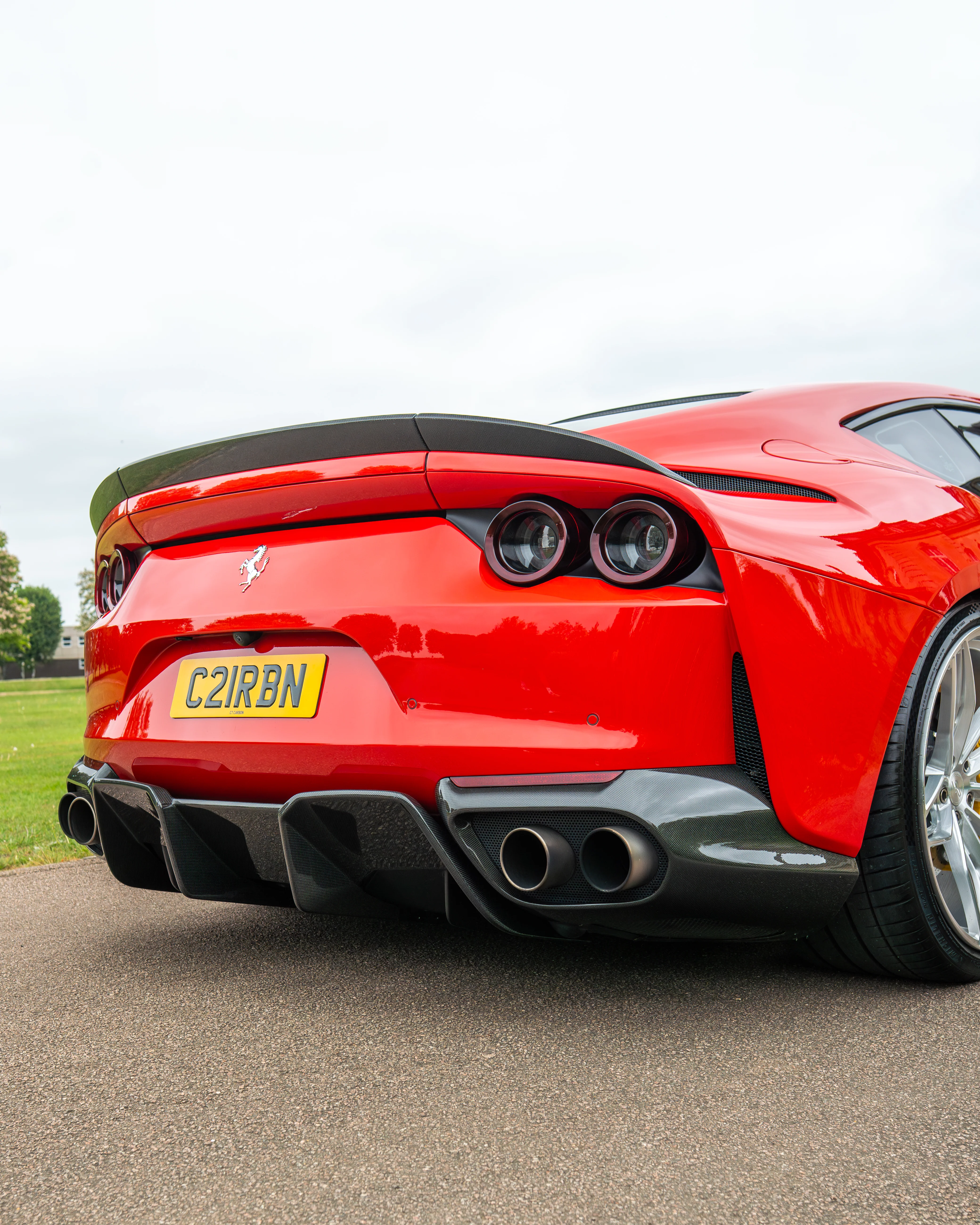 FERRARI 812 SUPERFAST CARBON FIBRE DIFFUSER - CT DESIGN - Image 9