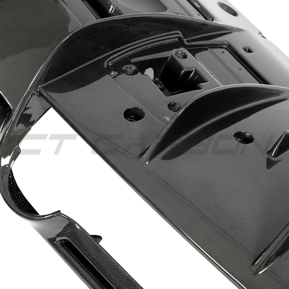 FERRARI F8 2019-2023 CARBON FIBRE DIFFUSER - Image 7