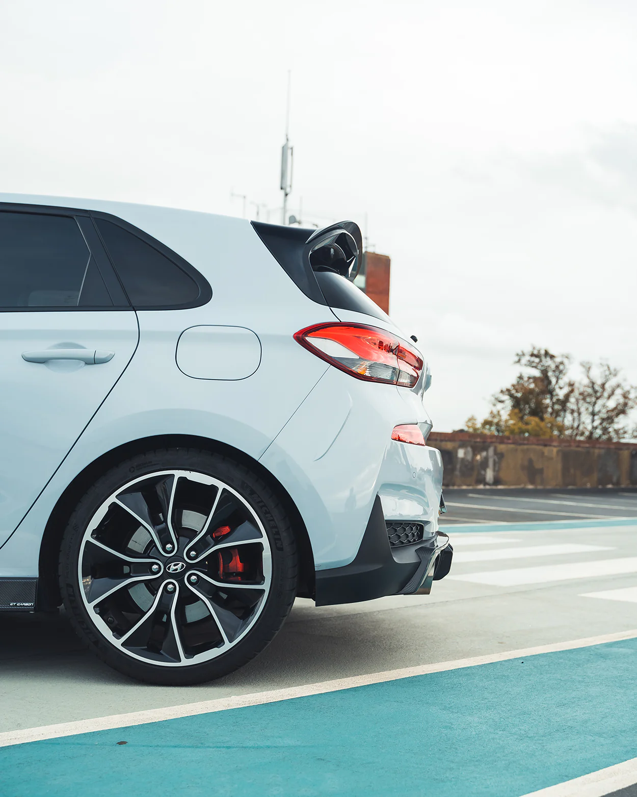 HYUNDAI i30N CARBON FIBRE DIFFUSER (PRE-FACELIFT) - CT DESIGN - Image 3