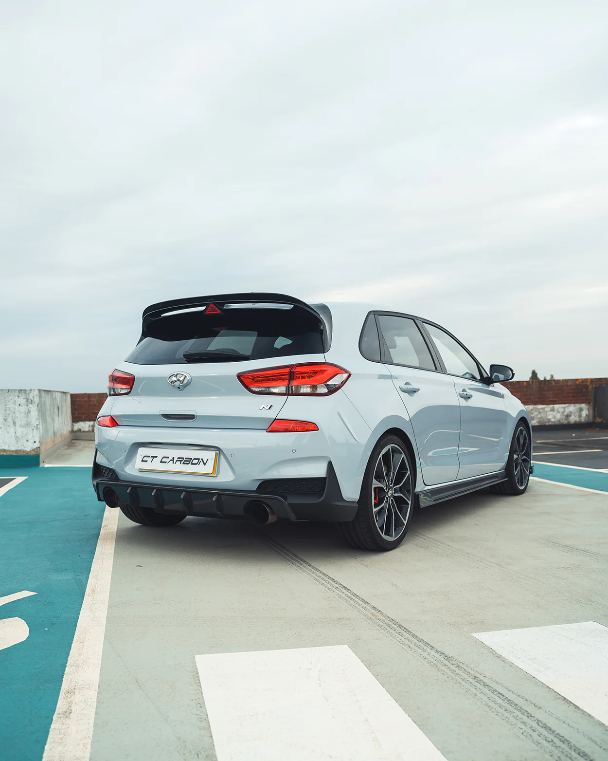 HYUNDAI i30N CARBON FIBRE DIFFUSER (PRE-FACELIFT) - CT DESIGN - Image 4