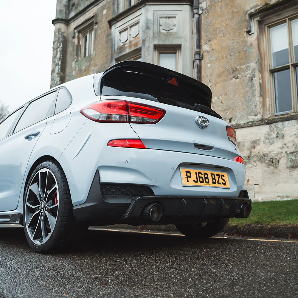 HYUNDAI I30N CARBON FIBRE EXHAUST TIPS - Image 4