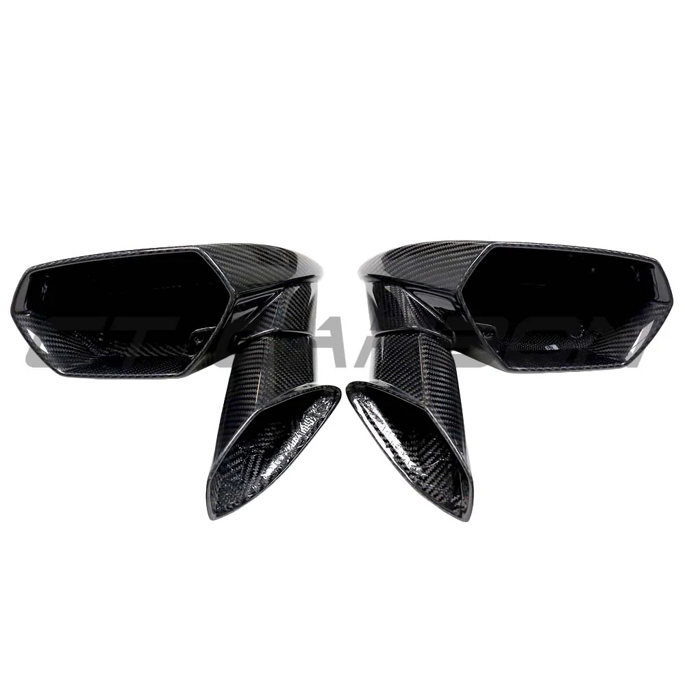 LAMBORGHINI HURACAN 2014-2024 DRY CARBON MIRROR COVER REPLACEMENTS - V1 - Image 2