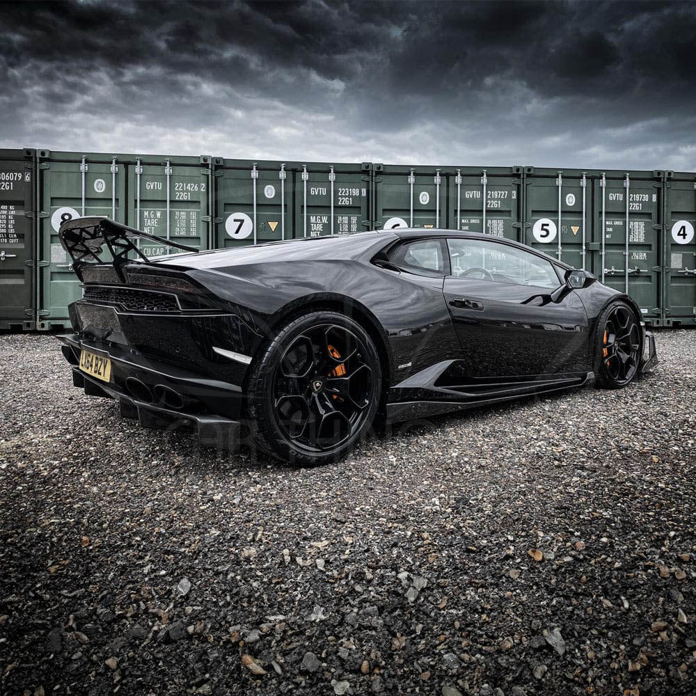 LAMBORGHINI HURACAN LP610-4 CARBON FIBRE SPOILER - SV STYLE - Image 4