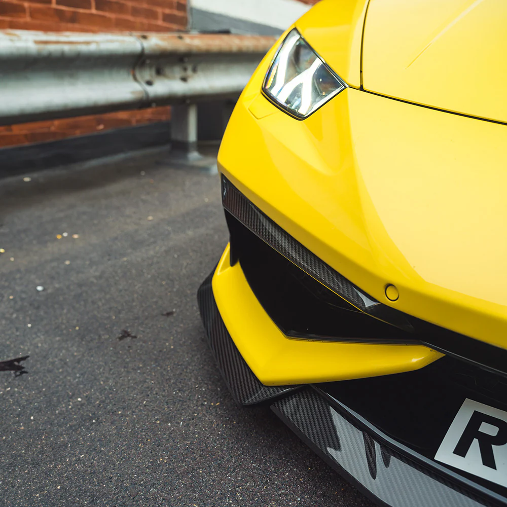 LAMBORGHINI HURACAN LP-610 CARBON FIBRE FRONT BUMPER TRIM - CT DESIGN - Image 4