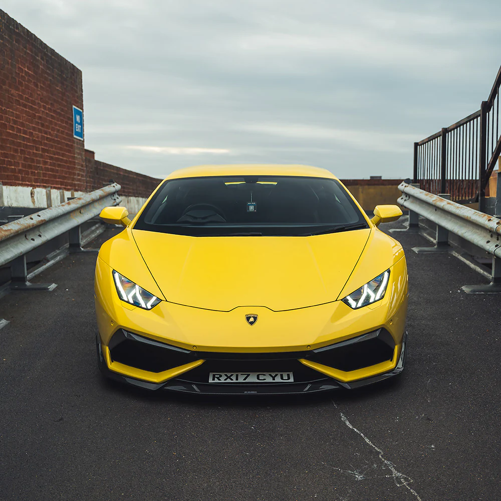LAMBORGHINI HURACAN LP-610 CARBON FIBRE FRONT BUMPER TRIM - CT DESIGN - Image 5
