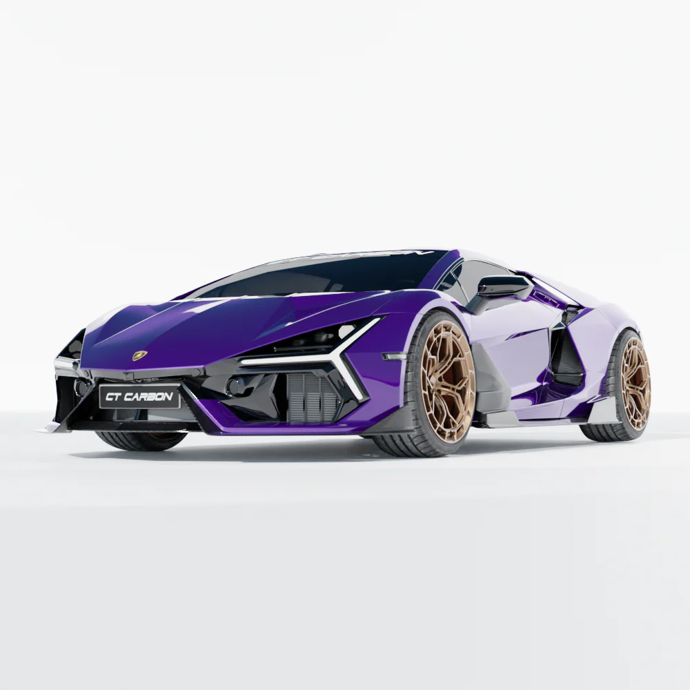 LAMBORGHINI REVUELTO CARBON FIBRE SIDE SKIRTS - CT DESIGN - Image 7