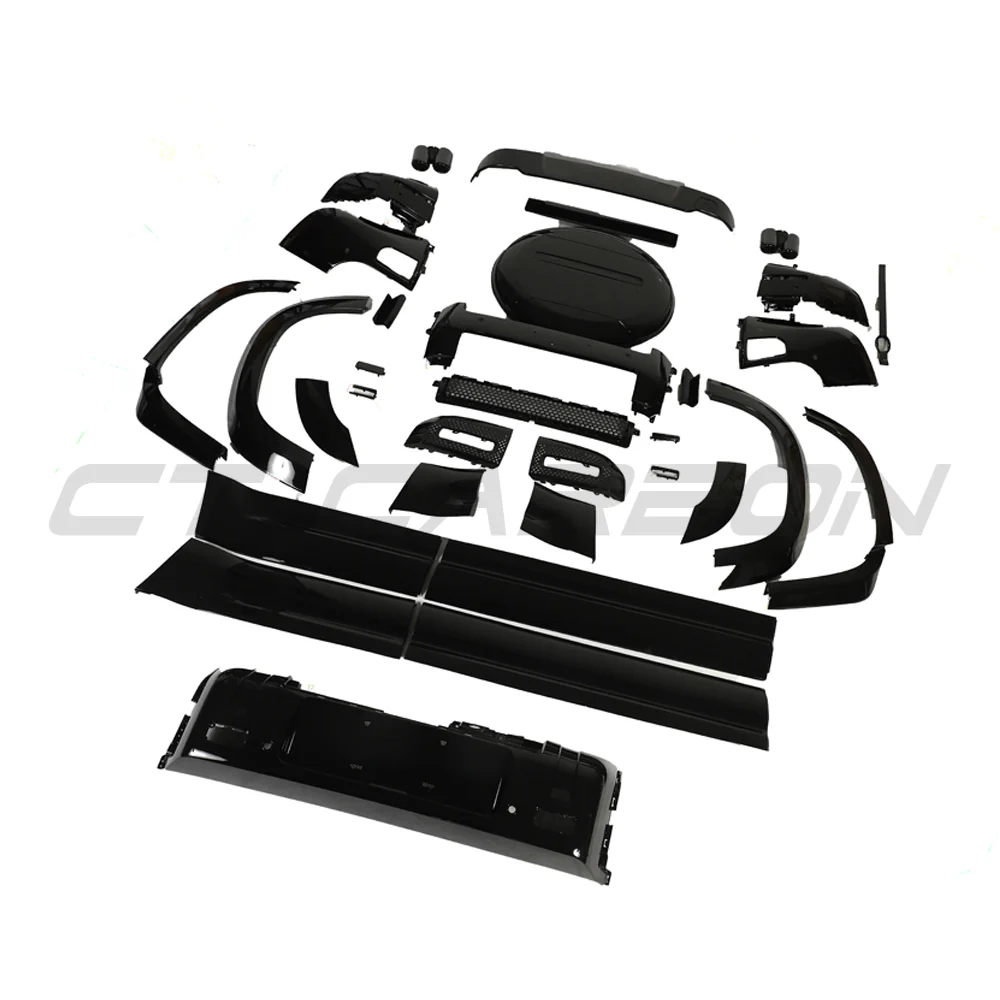 LAND ROVER DEFENDER L663 110 WIDE ARCH GLOSS BLACK KIT - Image 3