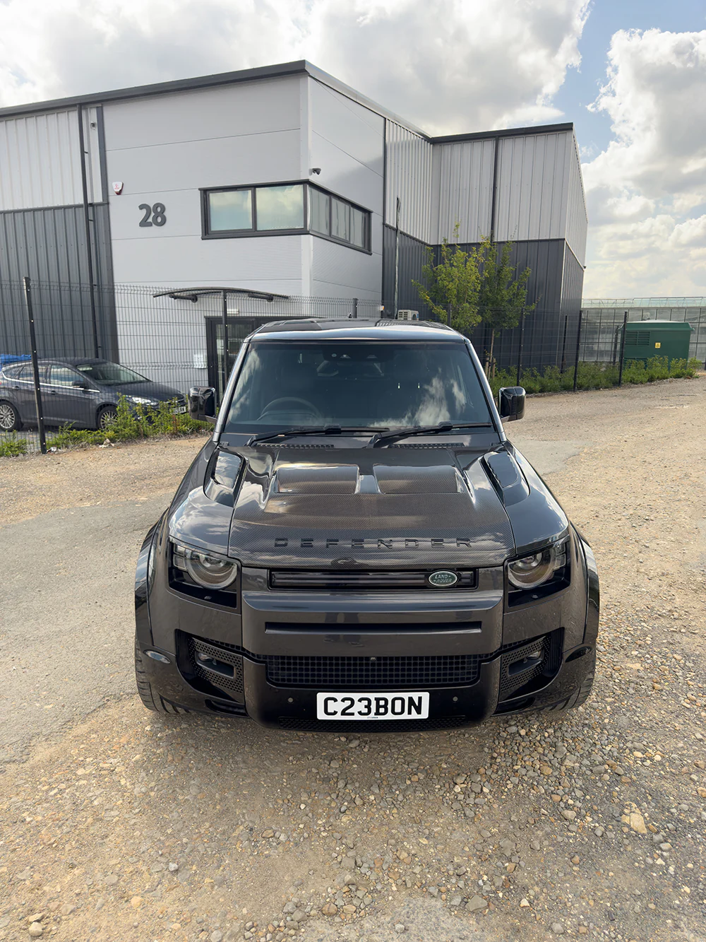 LAND ROVER DEFENDER L663 90/110/130 CARBON FIBRE SV STYLE HOOD/BONNET - Image 7