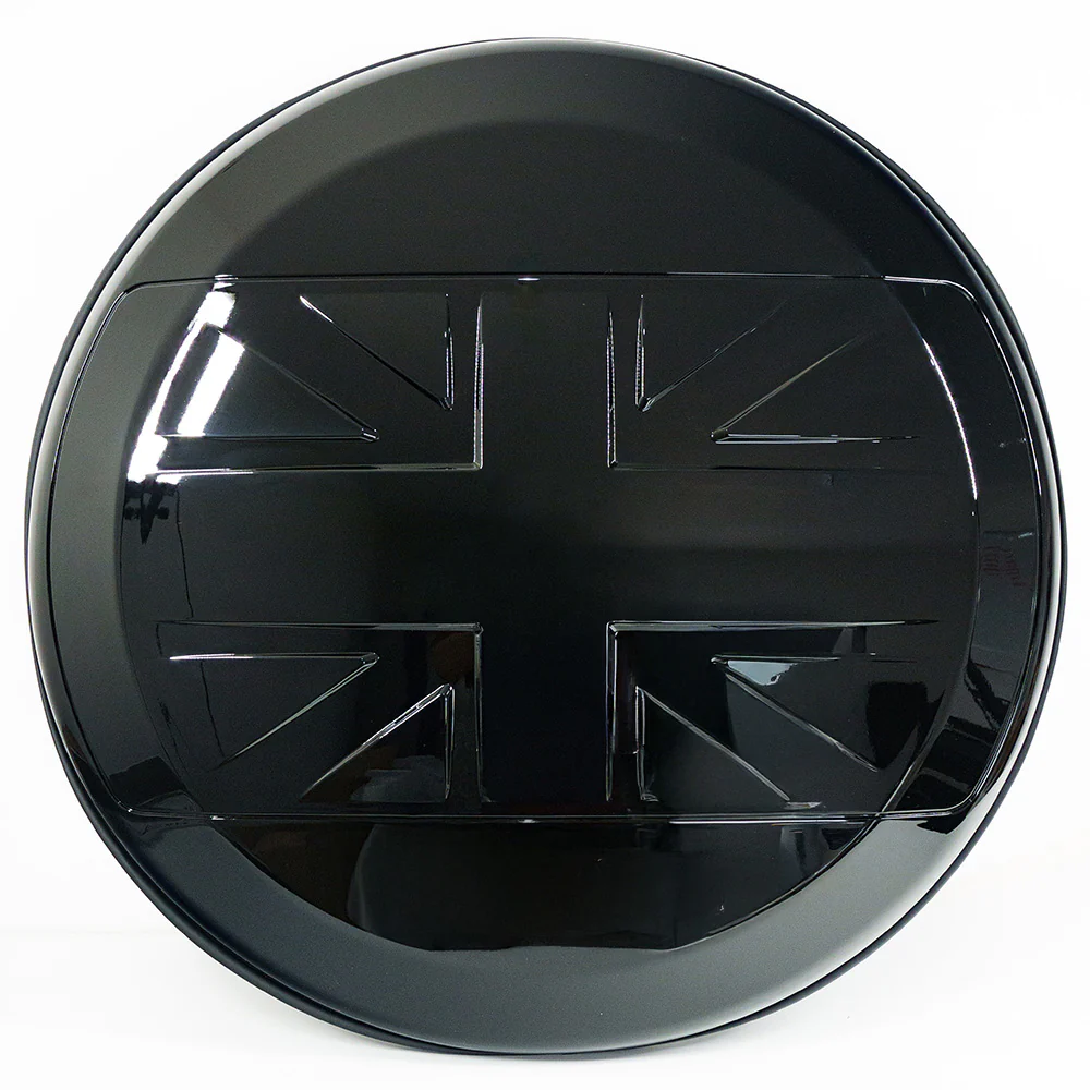 LAND ROVER DEFENDER L663 110 & 90 GLOSS BLACK SPARE WHEEL COVER - V2 - Image 4