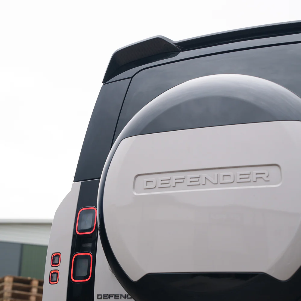 LAND ROVER DEFENDER L663 90/110/130 CARBON FIBRE SPOILER - CT DESIGN - Image 3