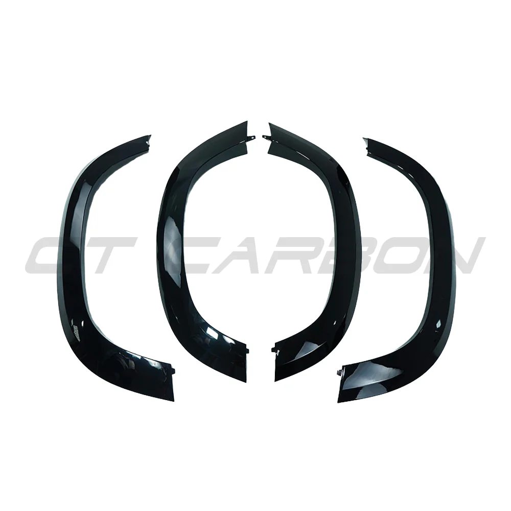LAND ROVER DEFENDER L663 90 GLOSS BLACK WIDE ARCH FENDERS - Image 3