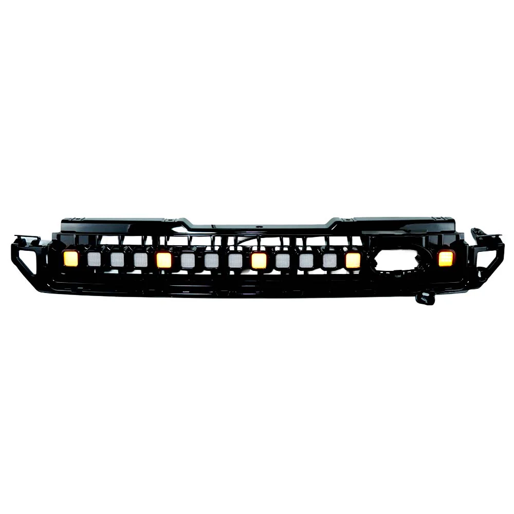 LAND ROVER DEFENDER L663 2019+ YELLOW LED GRILLE - V3