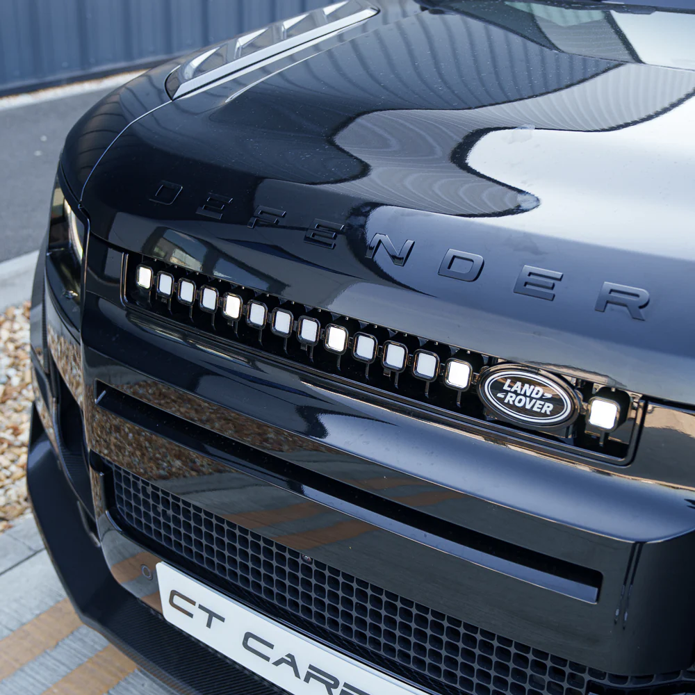 LAND ROVER DEFENDER L663 2019+ YELLOW LED GRILLE - V3 - Image 4