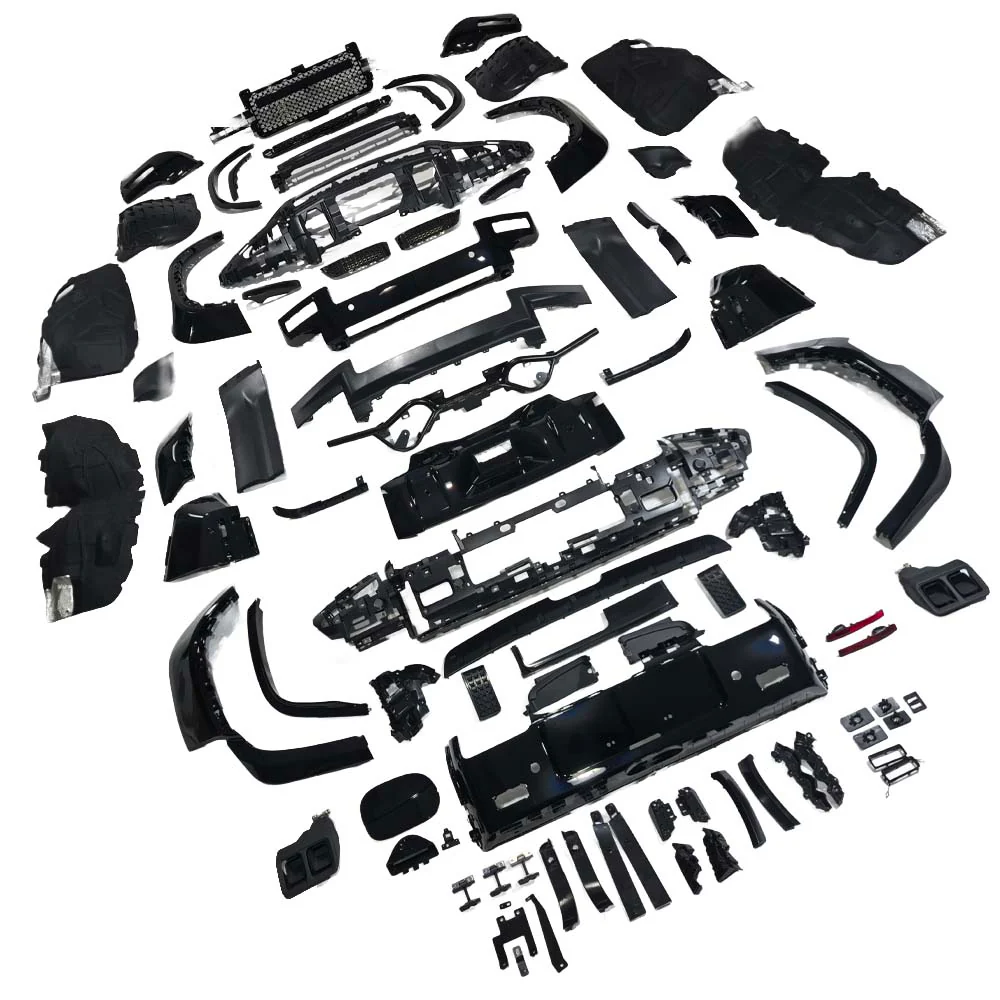 LAND ROVER DEFENDER 110 2020+ GLOSS BLACK ULTIMATE WIDE ARCH KIT
