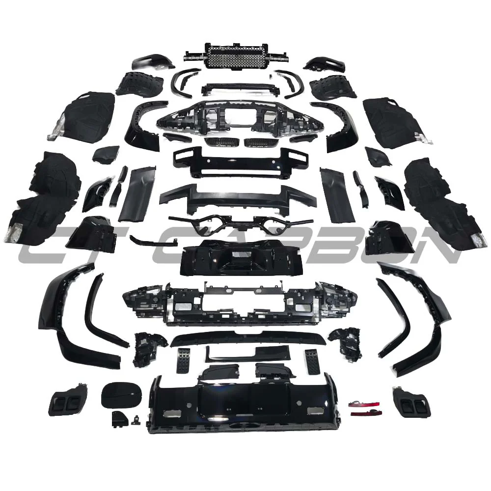 LAND ROVER DEFENDER 110 2020+ GLOSS BLACK ULTIMATE WIDE ARCH KIT - Image 2
