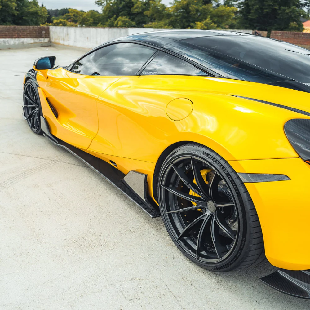 MCLAREN 720S CARBON FIBRE SIDE SKIRTS - CT DESIGN - Image 2