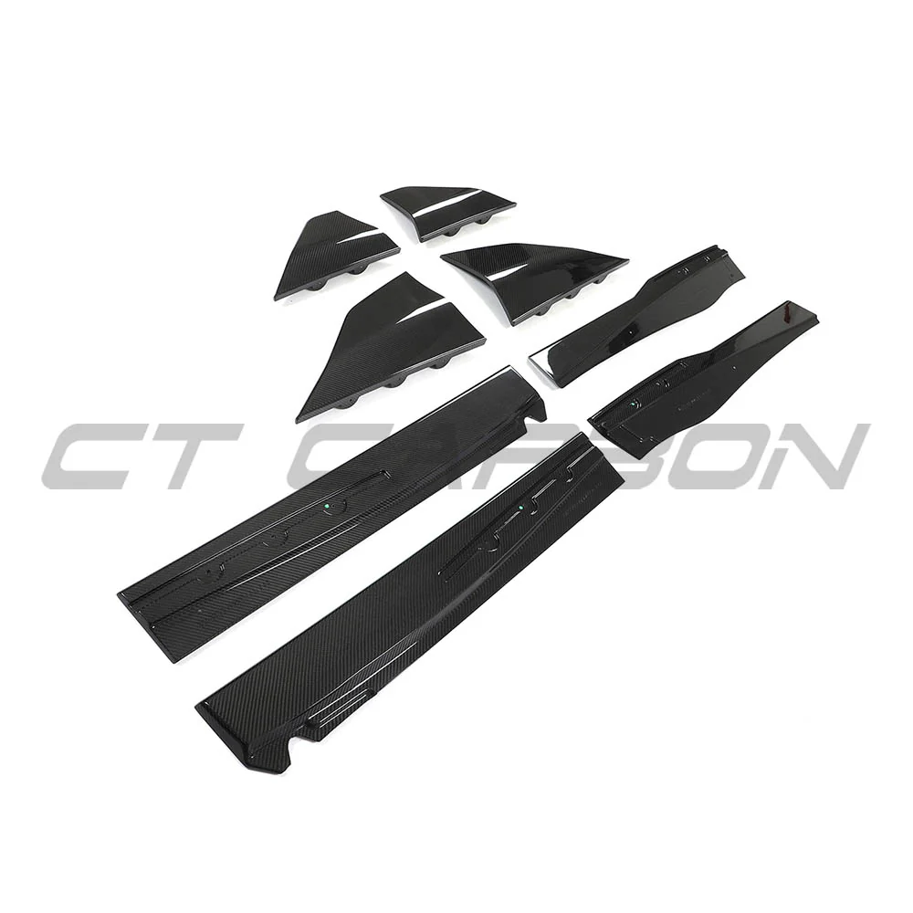 MCLAREN 720S CARBON FIBRE SIDE SKIRTS - CT DESIGN - Image 9