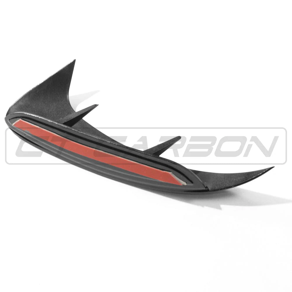MERCEDES A-CLASS A35 V177 GLOSS BLACK REAR BUMPER CORNERS - Image 7