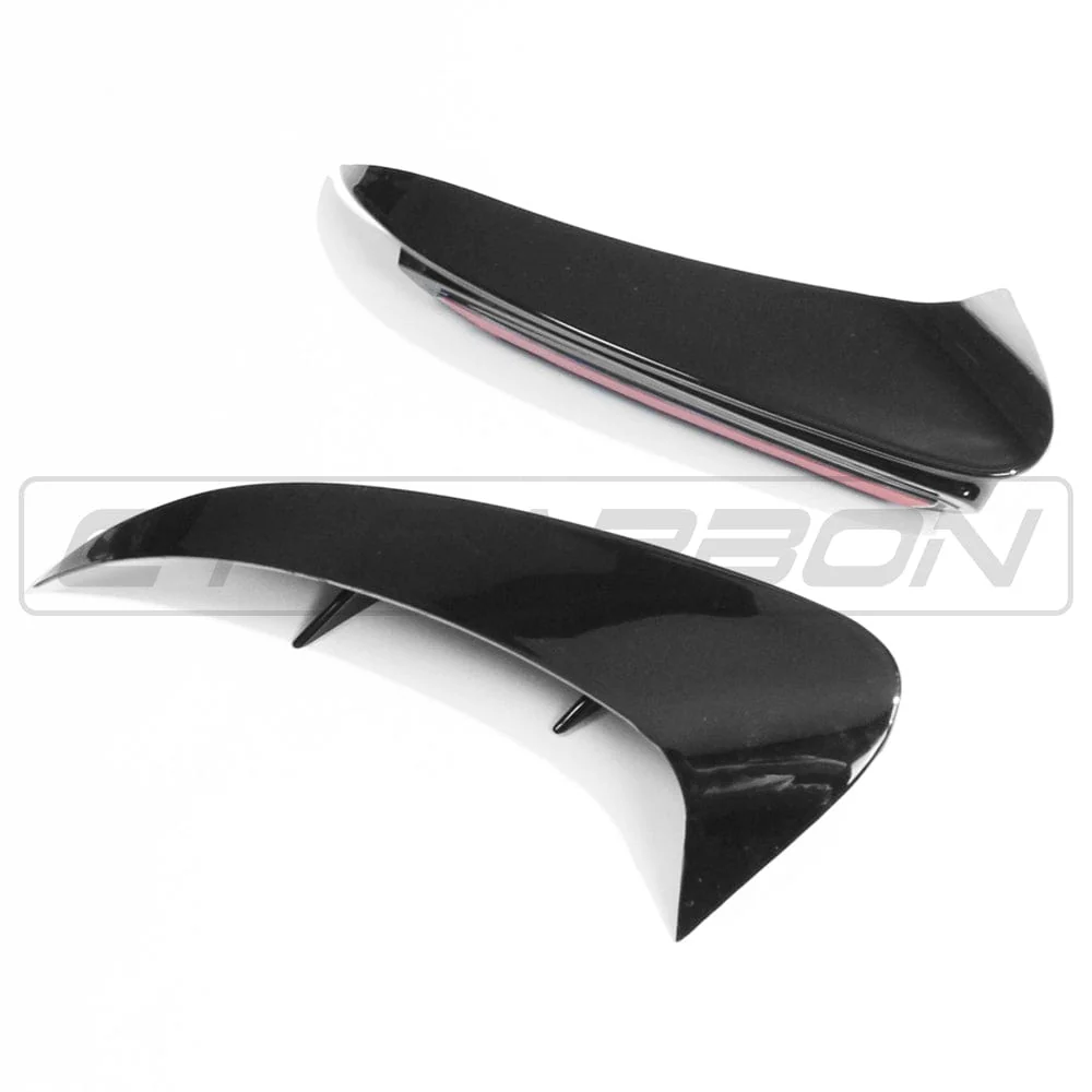 MERCEDES A-CLASS A35 V177 GLOSS BLACK REAR BUMPER CORNERS - Image 8