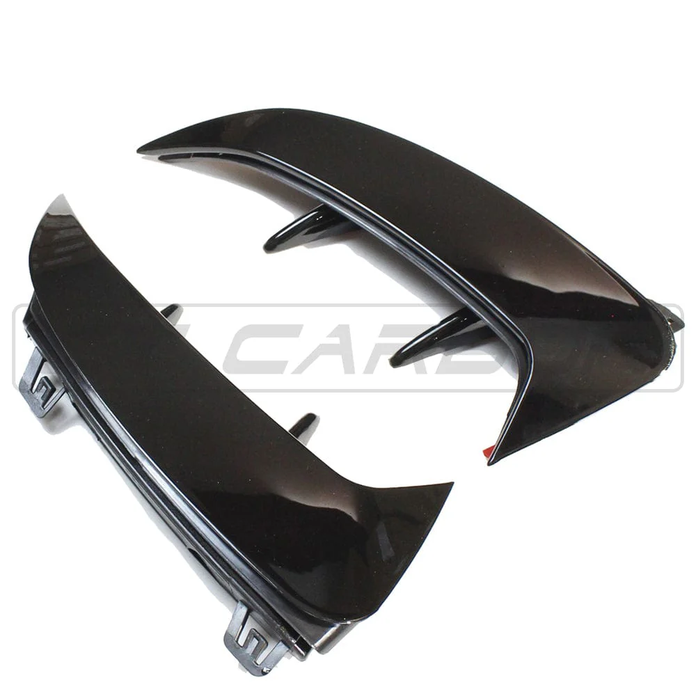 MERCEDES A-CLASS A35 W177 2018+ GLOSS BLACK REAR BUMPER CORNERS - Image 9