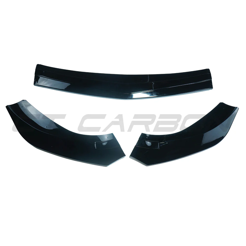 MERCEDES A-CLASS V177 & W177 2018-2022 GLOSS BLACK SPLITTER V2 - Image 2