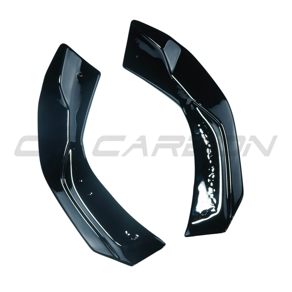 MERCEDES A-CLASS W177 2018+ GLOSS BLACK REAR BUMPER CORNERS - Image 3