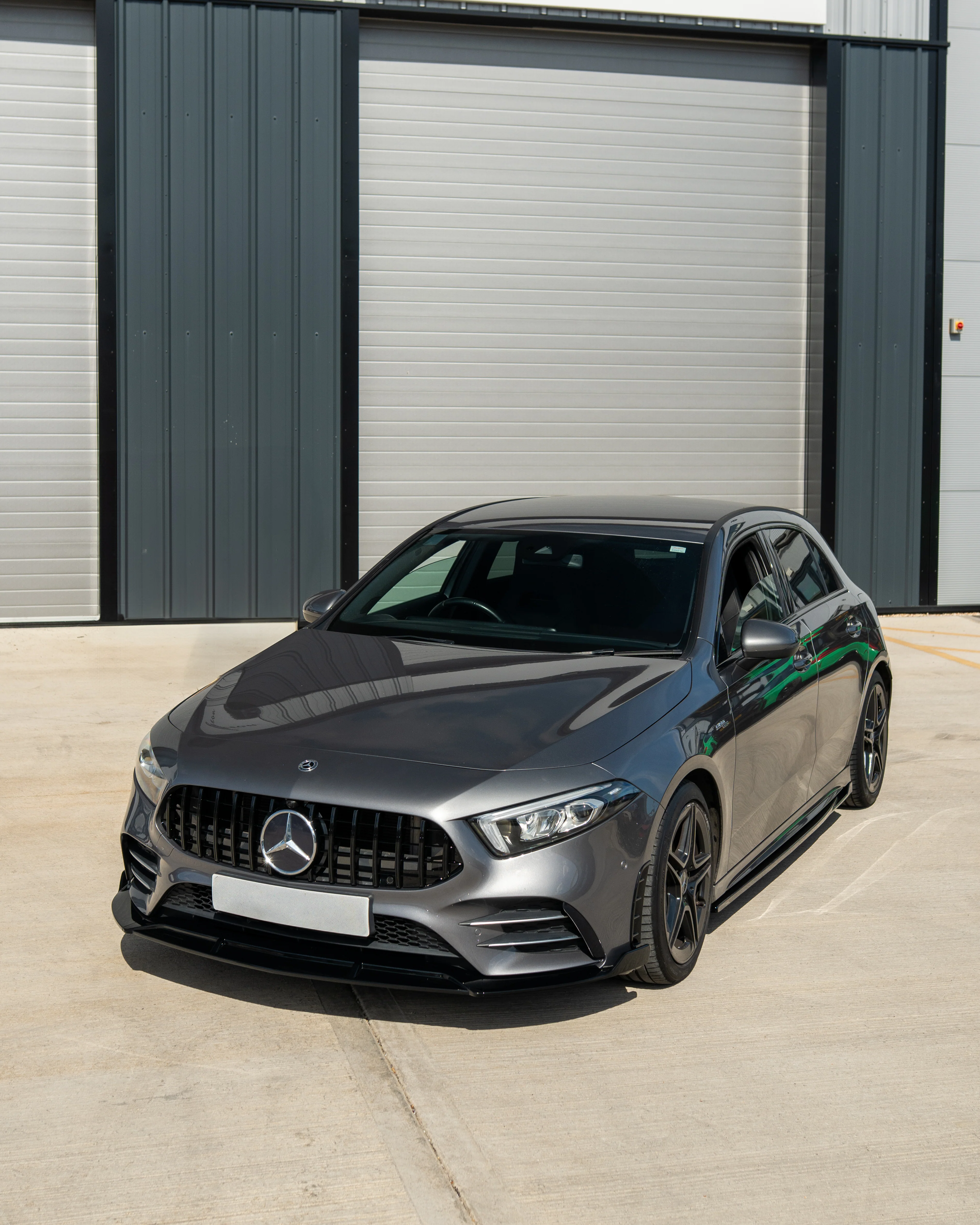 MERCEDES A-CLASS W177 & V177 2018+ GLOSS BLACK SIDE SKIRTS - Image 2