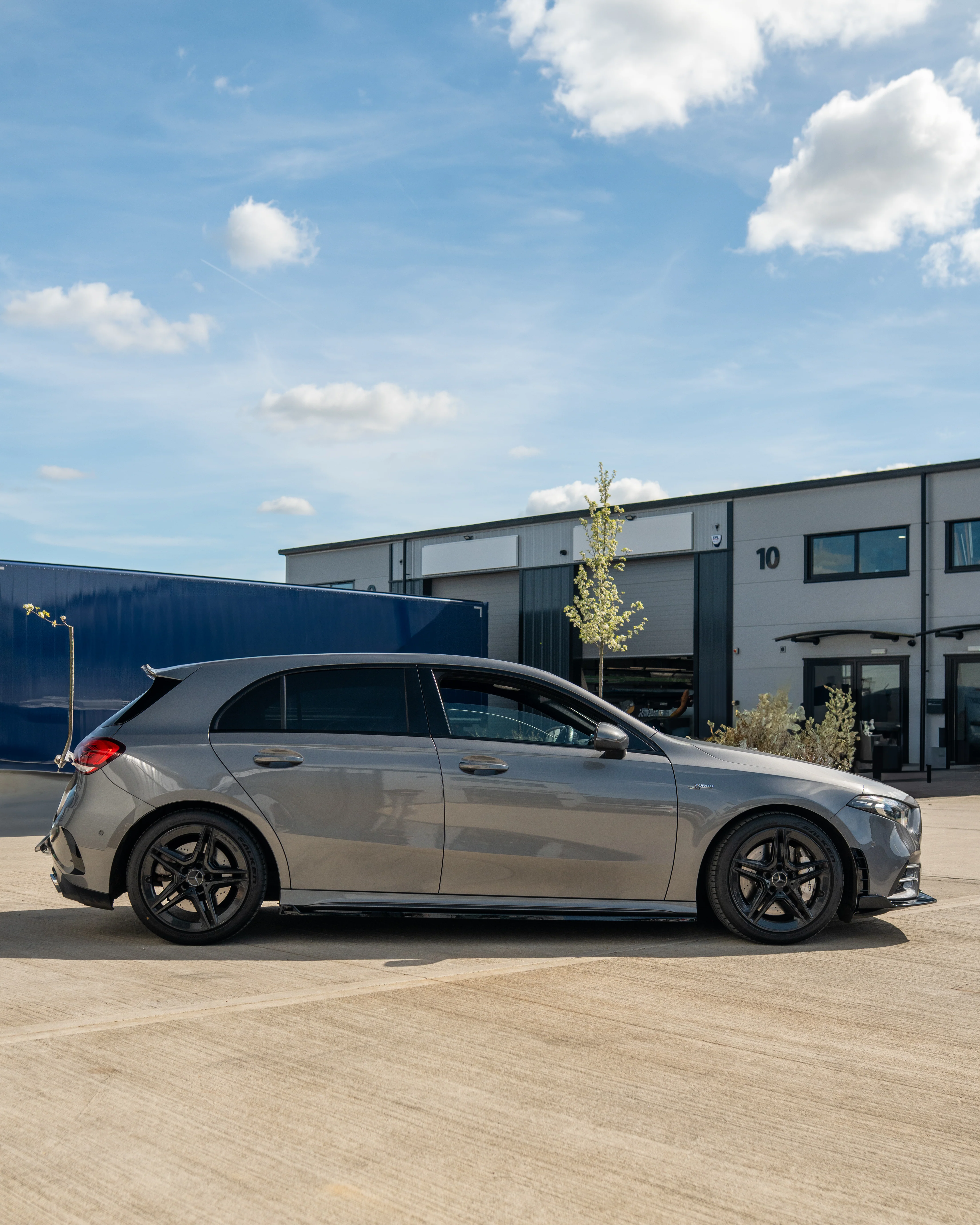 MERCEDES A-CLASS W177 & V177 2018+ GLOSS BLACK SIDE SKIRTS - Image 4
