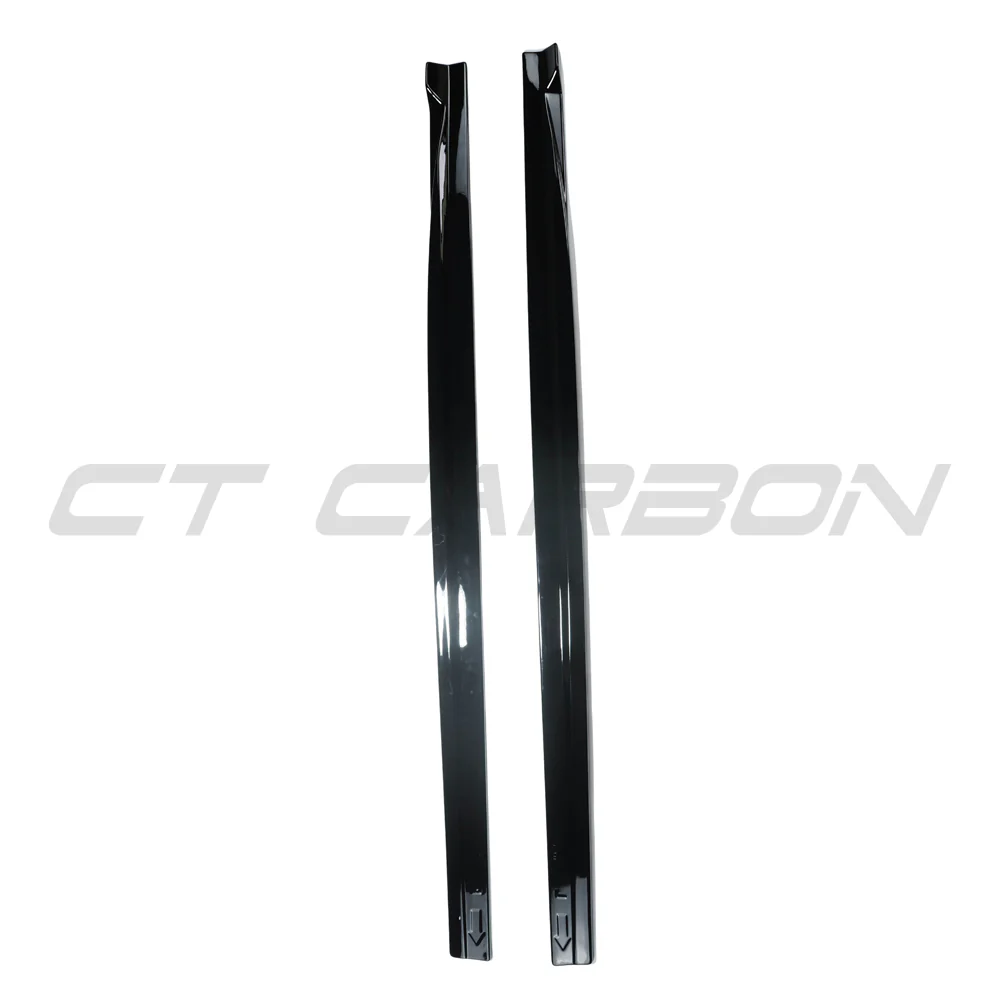 MERCEDES A-CLASS W177 & V177 2018+ GLOSS BLACK SIDE SKIRTS - Image 5